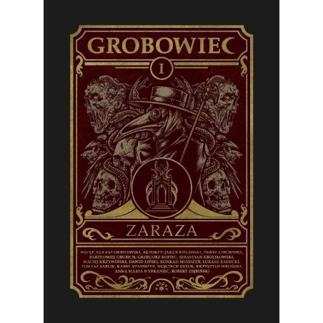 GROBOWIEC [tom 1]: ZARAZA (oprawa twarda)-Powystawowa