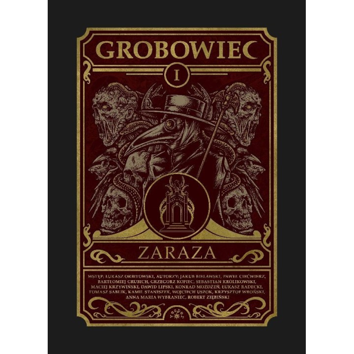 GROBOWIEC [tom 1]: ZARAZA (oprawa twarda)-Powystawowa