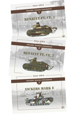 VICKERS / Renault FT. Tom 1.część 1/2 -Adam Jońca (PAKIET)