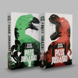 PAKIET: PARK JURAJSKI tom 1+2 - Michael Crichton (oprawa miękka)