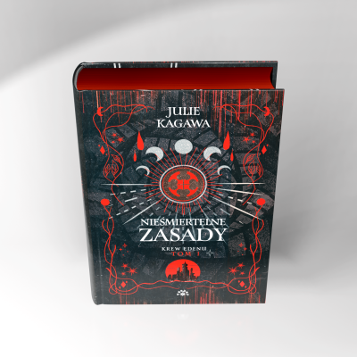 NIEŚMIERTELNE ZASADY - Julie Kagawa (Oprawa twarda, barwione brzegi) - Powystawowa