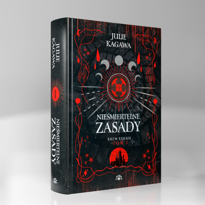 NIEŚMIERTELNE ZASADY - Julie Kagawa (Oprawa twarda, barwione brzegi) - Powystawowa
