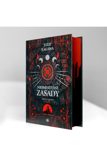 NIEŚMIERTELNE ZASADY - Julie Kagawa (Oprawa twarda, barwione brzegi) - Powystawowa
