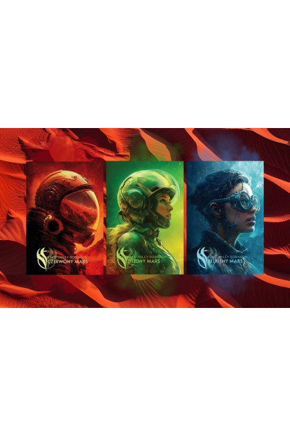 Pakiet: Trylogia marsjańska - Kim Stanley Robinson (oprawa twarda)