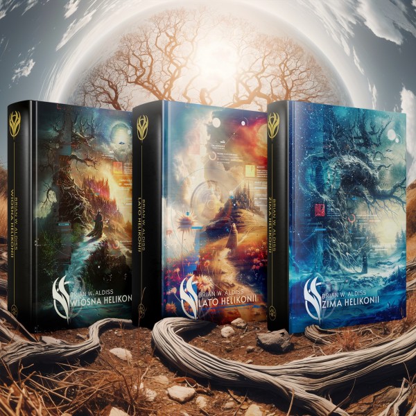 Pakiet: TRYLOGIA HELIKONII - Brian W. Aldiss (oprawa twarda)