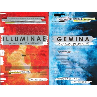 Pakiet: Illuminae + GEMINA - Amie Kaufman, Jay Kristoff (oprawa twarda) Pakiet: Illuminae + GEMINA - Amie Kaufman, Jay Kristoff (oprawa twarda)