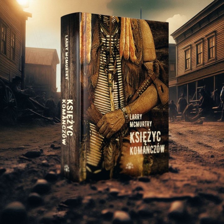 KSIĘŻYC KOMANCZÓW - Larry McMurtry (oprawa twarda)