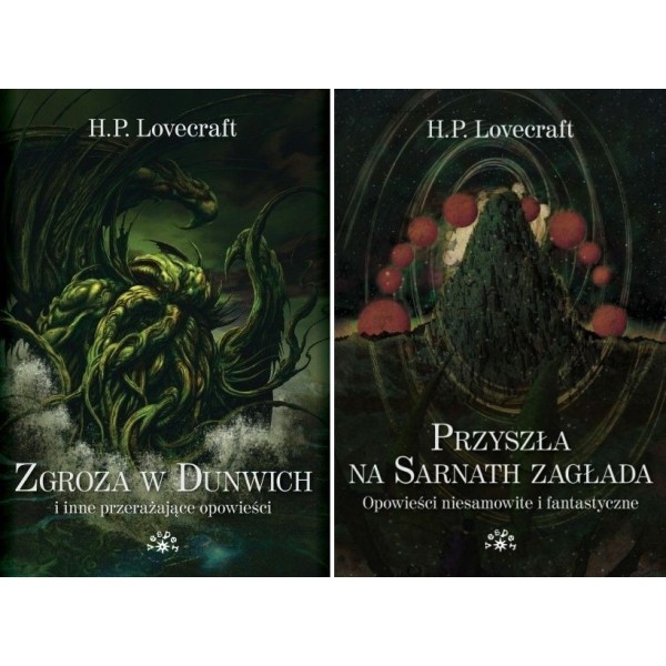 PAKIET 2 TOMÓW: H.P. Lovecraft (Oprawa miękka)