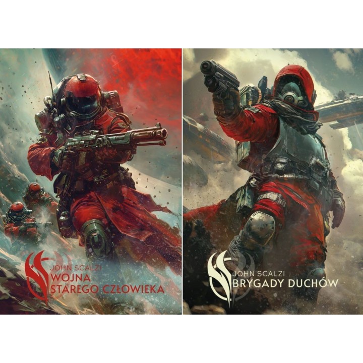 Pakiet: WOJNA STAREGO CZŁOWIEKA - John Scalzi (oprawa twarda)