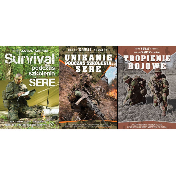 Pakiet SZKOLENIA SERE - Rafał „KOWAL” Kowalski (oprawa miękka)