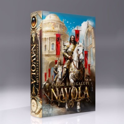 NAVOLA - Paolo Bacigalupi (oprawa twarda, barwione brzegi)