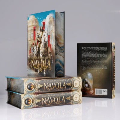 NAVOLA - Paolo Bacigalupi (oprawa twarda, barwione brzegi)