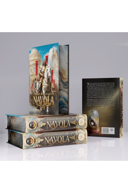 NAVOLA - Paolo Bacigalupi (oprawa twarda, barwione brzegi)