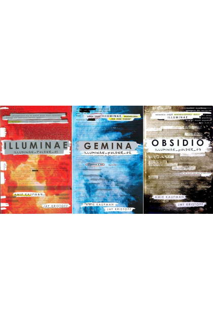 Pakiet: Illuminae + GEMINA - Amie Kaufman, Jay Kristoff (oprawa twarda)