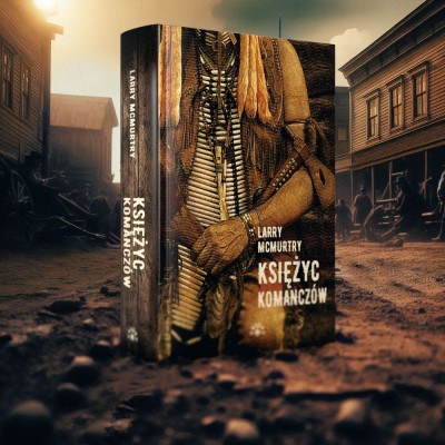 KSIĘŻYC KOMANCZÓW - Larry McMurtry (oprawa twarda)