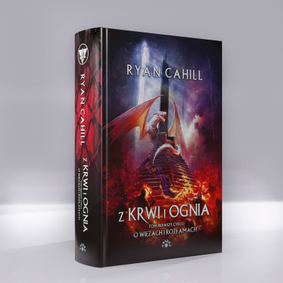 Z KRWI I OGNIA - Ryan Cahill (oprawa twarda, barwione brzegi)