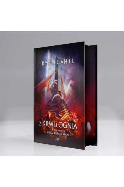 Z KRWI I OGNIA - Ryan Cahill (oprawa twarda, barwione brzegi)