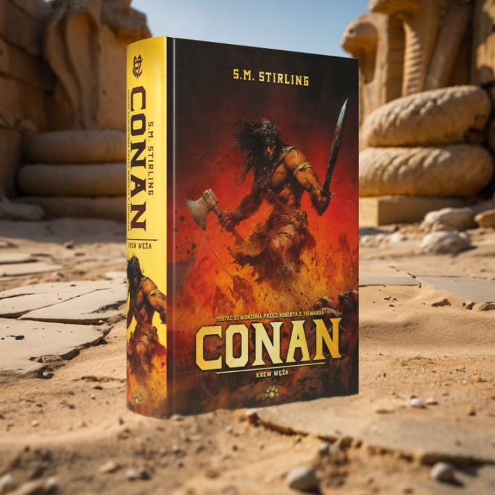 CONAN: KREW WĘŻA - S.M. Stirling (oprawa twarda)