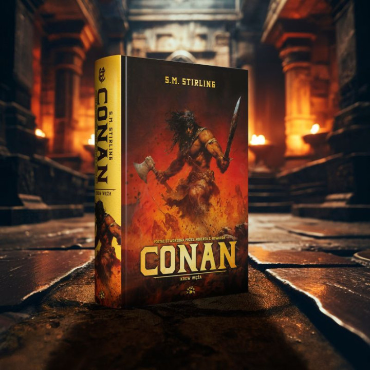 CONAN: KREW WĘŻA - S.M. Stirling (oprawa twarda)