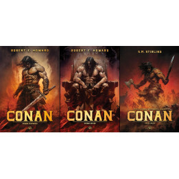 pakiet CONAN - Robert E. Howard/S.M. Stirling (oprawa twarda)
