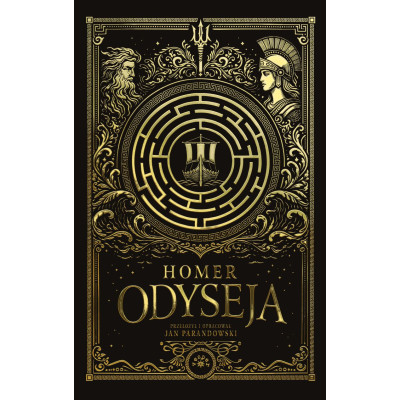 ODYSEJA - Homer (oprawa twarda, barwione brzegi)