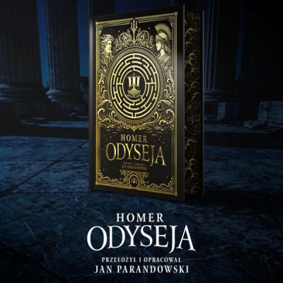 ODYSEJA - Homer (oprawa twarda, barwione brzegi)