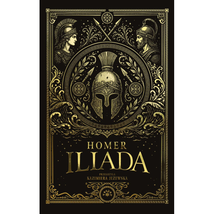ILIADA - Homer (oprawa twarda, barwione brzegi)
