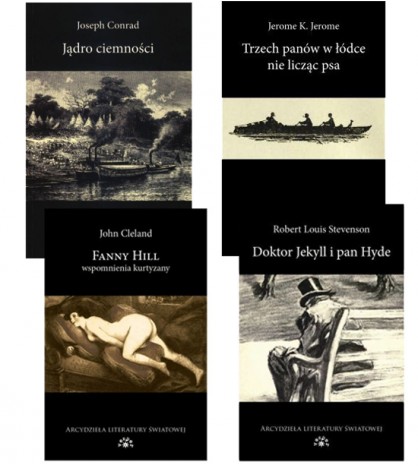 Cztery klasyczne powieści literatury światowej w promocyjnej cenie