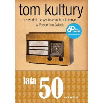 Tom Kultury. Lata Pięćdziesiąte - Maria A.Adamska , J.Polak (oprawa miękka)-Powystawowa